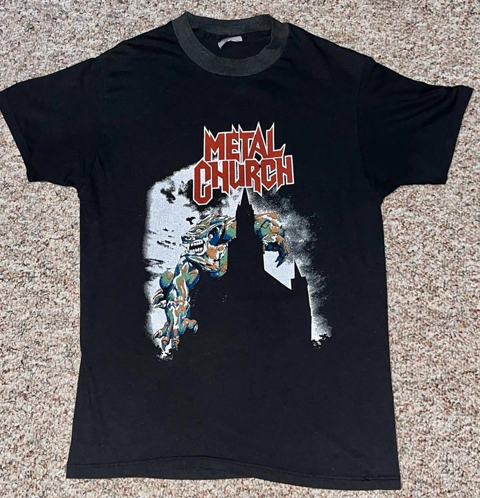 

Vintage Metal Church TShirt Heavy Metal Unisex S5XL Band Shirt NZ1645 Unisex T-Shirt XL