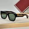 JMM INS Enzo Occhiali da sole quadrati in acetato per uomo e donna marca designer fatti a mano in Giappone Occhiali classici Vintage con astuccio