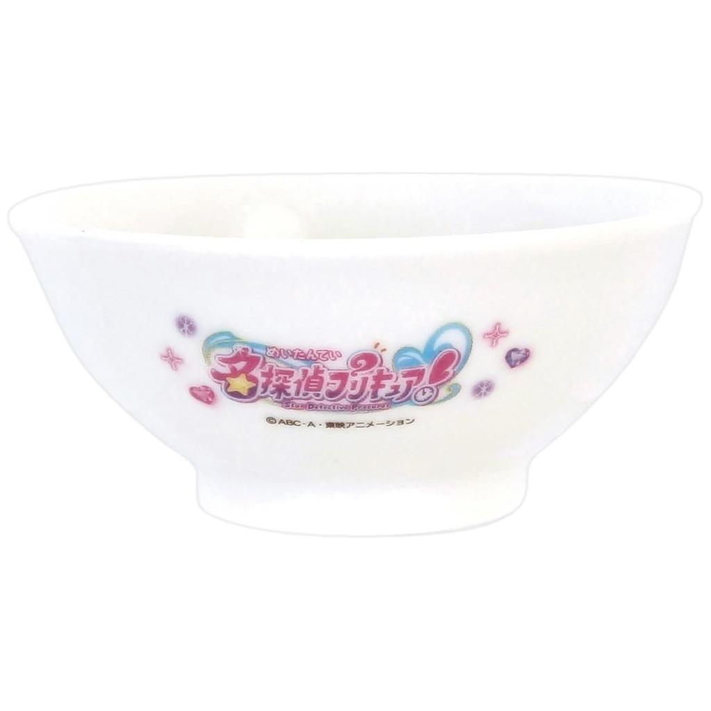 Kaneshotouki Detective Pretty Cure Character Rice Bowl 10.5cm Microwave Dishwasher Safe Porcelain Kids Tableware Made in Japan