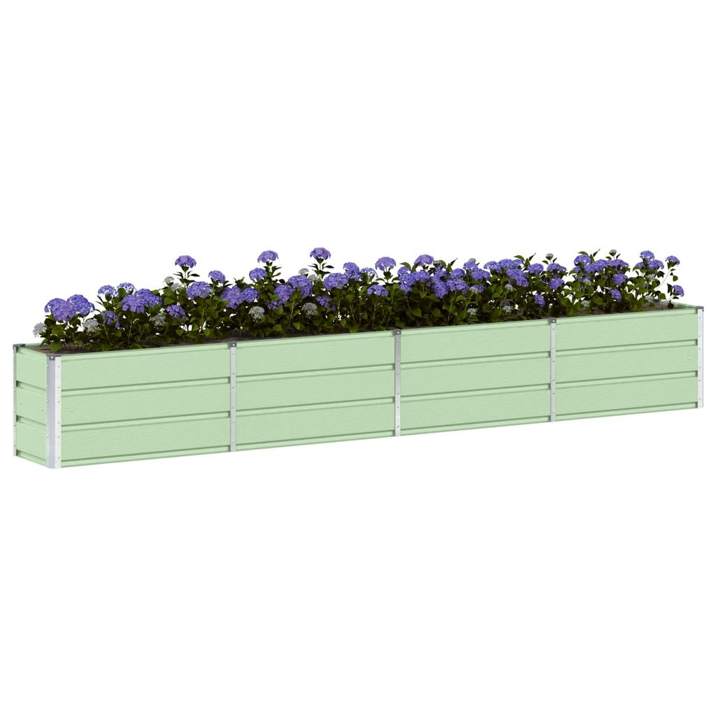 Green Plant Pot 320 x 40 x 45 cm Steel