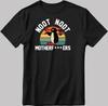Pingu Noot Noot Motherf***ers, Short Sleeve White-Black Men/Women T Shirt K209