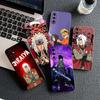 Jiraiya Narutos Uchiha Sasuke Phone Cover Soft Case for Samsung Galaxy S25 S24 S23 FE Ultra Plus S7 Edge S25+ S23+ A56 5G Casing