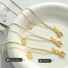 European Punk Stylish Rabbit Pendant Chain Necklace for Women