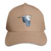 Great Blue Heron Flying By Woodsmith Baseball Cap Outdoor Golf Running Hiking Summer Beach Travel Streetwear Hip Hop Trendy