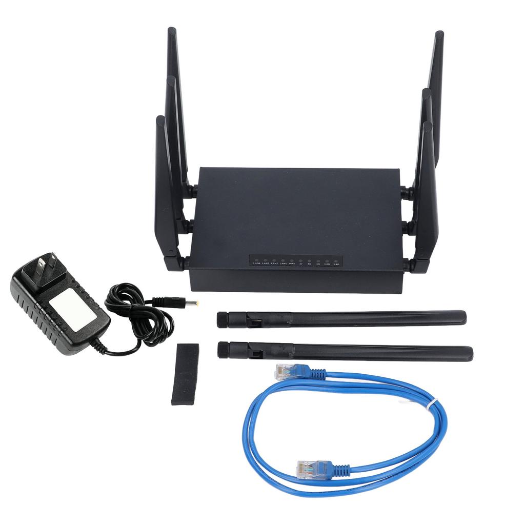 5G CPE WiFi 6 Router 1000Mbps 8 Antennas Dual Band WiFi WiFi 6 Ethernet Router Heat Dissipation with SIM Card Slot for Home