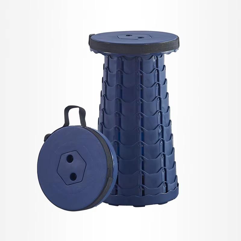 CE Certified Collapsible Stool with Round Modern Design for Garden Outdoor Use Portable Folding Paper Seat 12kg