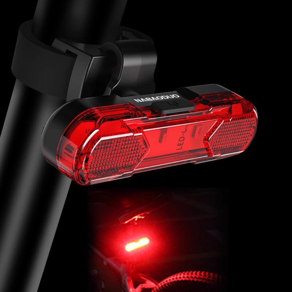 Waterproof Charging Flashing Lights Portable Bicycle Road Night Cycling Equipment  Road Riding