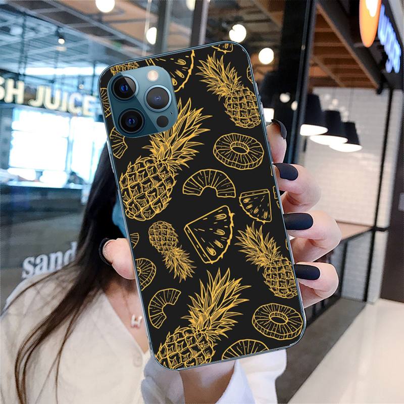 

Чехол для телефона с изображением фруктов для iPhone 11 12 13 Pro Max 5s 6s 7 8 Plus X Xr Xs Max Se 2020 13 Mini iphone 13 mini