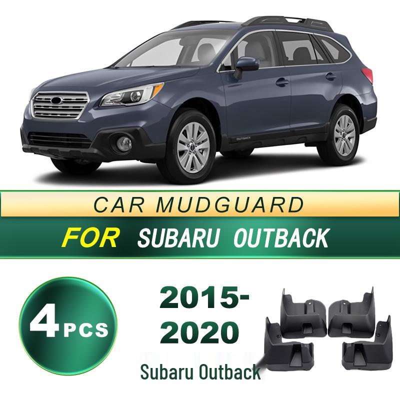 Subaru Outback 2015-20 Soft Rubber Mud Flaps – No Drilling Required