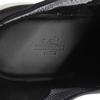 Great HERMES Sneakers Deep H Logo Design Leather Knit Black White Knit Women 37 Used