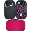 Littmann Case Stethoscope Case Semi-Hard [Raspberry Color]