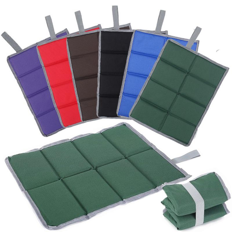 1pc Durable Picnic Cushion Outdoor Portable Cushion Chair Cushion Moisture-Proof Cushion Camping Cold-Proof Foldable Waterproof