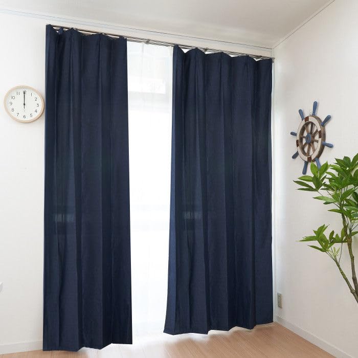 

Класс 2 энергосбережение для 1 штуки 200 x Длина 178 1 [штора-fabfun] блокирующая, шторы, комната, [Ширина см, штука, Темно-синий, ME619]