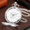 Quartz Movement Pocket Watch Hollow Chain Watches Fashion Accessory Pocket Watch Pendant Best Gift