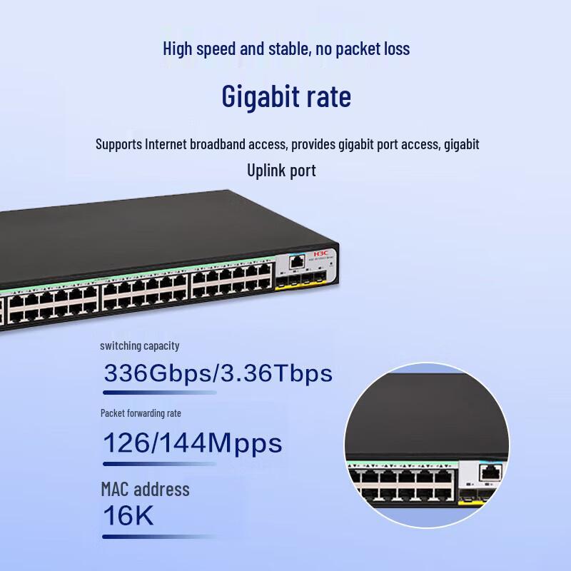 H3C LS-5120V3-52P-SI Managed Gigabit Access Switch