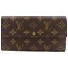Pochette Portomone Credit Purse M61725 Brown Monogram Canvas Unisex Used