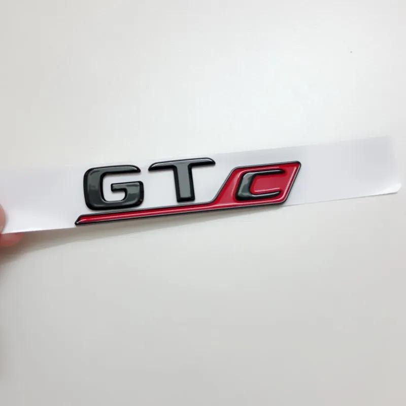 3D ABS Rear Trunk Decal Emblem Badge Sticker For Mercedes AMG GT R S C GTR GTS GT50 GT43 GT53 GT63S W190 W251 Car Accessories