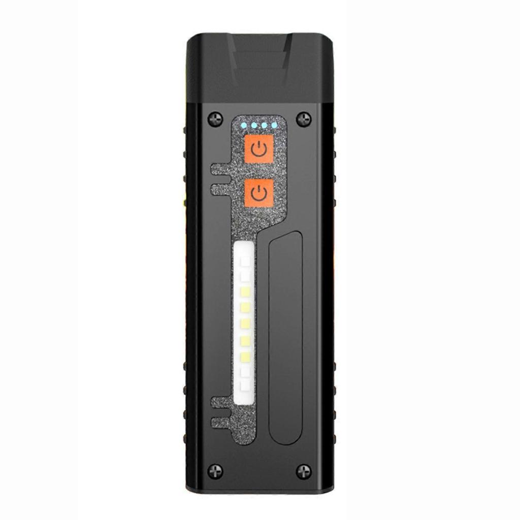 Rechargeable Clip on Pocket Slim LED Work Light With LED Side Lights for Emergency