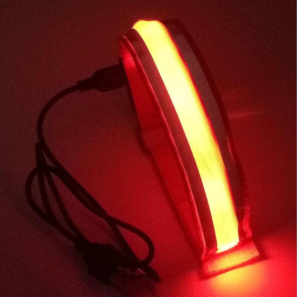 LED Night Running Fluorescent Armband and Ankle Band