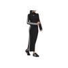 adidas Originals Women's Premium Knit Turtleneck Crop Top Black JI7058
