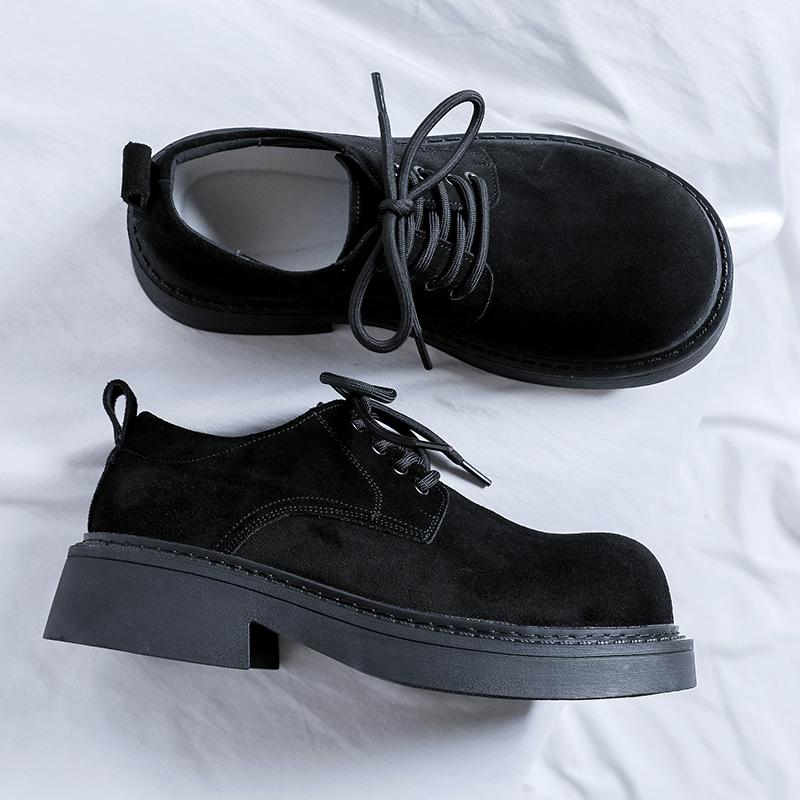 

Модная кожаная обувь для мужчин, из натуральной кожи, больших размеров, высококачественная дизайнерская формальная обувь, повседневная обувь, модная деловая 38 чёрный