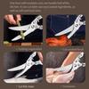 1PC Stainless Steel Multifunctional Strong Chicken Bone Scissors Sharp Household Food Scissors Chicken Bone Fish Bone