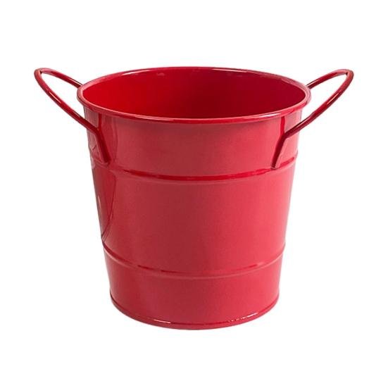 Metal Bucket Pencil Holder Funny Desk Organizer for Office Home Large Capacity Stationery Storage Boxes for Pens Markers Rulers