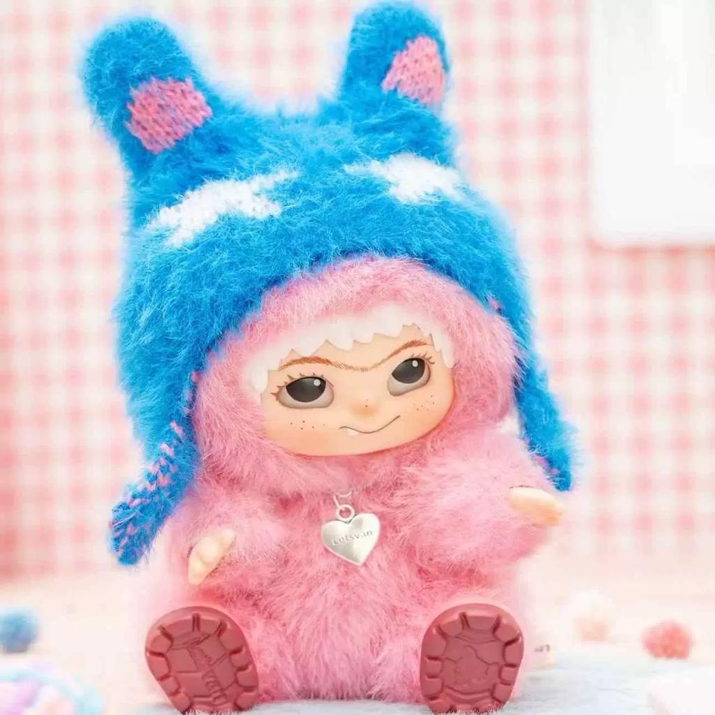 Wakuku Fuzzy Trendy Fun Party Blind Box Cute Action Figure Mystery Doll Bag Pendant Surprise Gift Toy Poseable Articulated Scale Detailed Movable
