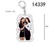BLACKPINK Acrylic Double-Sided Keychain: Lisa, Jisoo, Jennie, Rosé