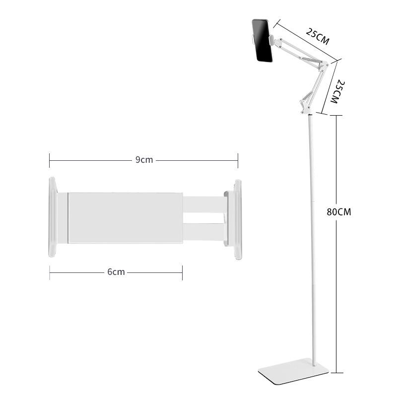 Bodenstehender Verstellbarer Metall-Tablet-Halter für iPad