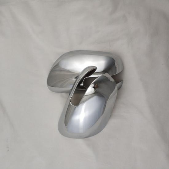 Side Door Mirror Cover Trim For Toyota Corolla Fielder 2009-2012 Chrome 2pcs