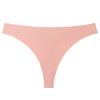 Women Seamless Thongs Breathable Quick Drying V-waisted No Show Panties Solid Color Stretch Ladies Ice Silk Brief Underwear Underpants