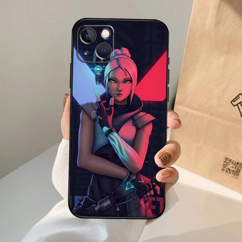 Valorant Game Handyhülle Für iPhone 17 Air 16 15 13 11 12 14 Pro Max 13 12 mini 15 16 Plus 16e Hülle Coque