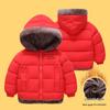 878 Kids' Double-Sided Fleece-Lined Cotton Winter Jacket - New Style for Boys and Girls