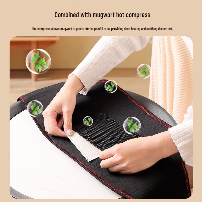 AUX Heated Lumbar Massager Belt