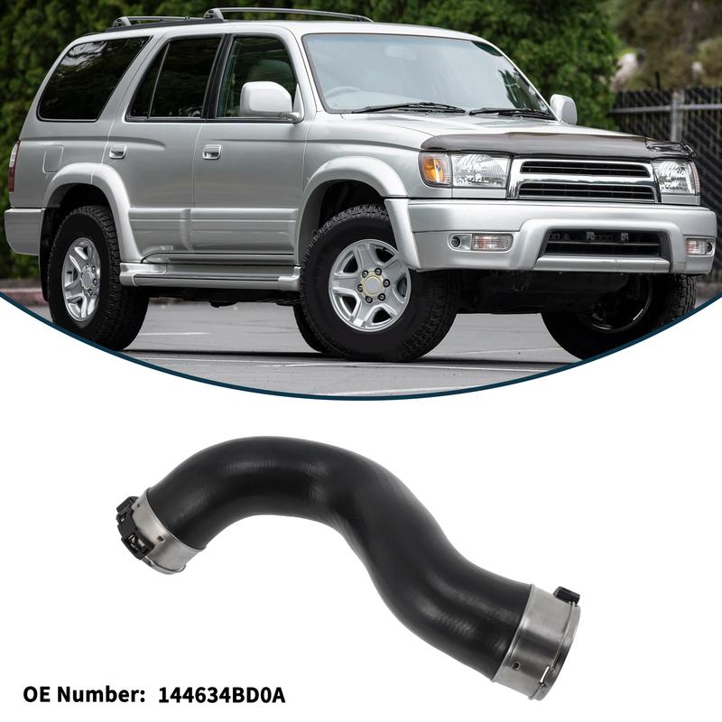 X Autohaux Radiator Hose Heater Hose for Nissan X-Trail (T32) 2014 No.144634BD0A Rubber Intercooler Pipe Black 1 Pc