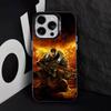 Spiel G-Gear Of Wars Handyhülle Für iPhone 17,16,15,14,13,12,11,Pro,XS,Max,Plus,Mini,SE4,E Schwarz Matt Stoßfeste Hülle