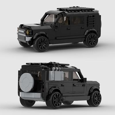 Slavné Závodní Sportovní Auto do Terénu Městský Závodník MOC SUV Technické Stavebnice Kostky Dětské Hračky