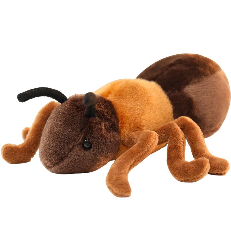 1 Pezzo 18CM Adorabile Formica Peluche Giocattoli Simulazione Formica Peluche Bambola Imbottita Morbido Animale Giocattolo Decorazione Stanza Bambini Regalo di Compleanno