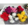 7 Heads /1pcs 55cm golden chrysanthemum branch plastic Artificial flowers flores DIY wedding home decoration plant
