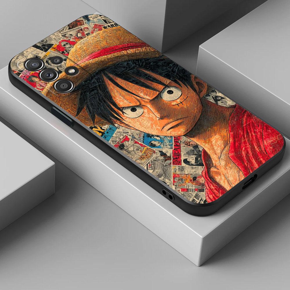 Ones Pieces Luffy Zoro Fashion Phone Cover For Samsung Galaxy A56 A57 5G A37 A55 A36 A26 A17 A07 A35 A34 A53 A54 A52 A73 72 Case