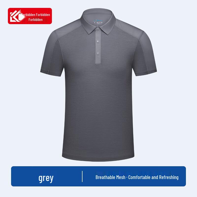 Unisex Quick-Dry Summer Polo T-Shirt S