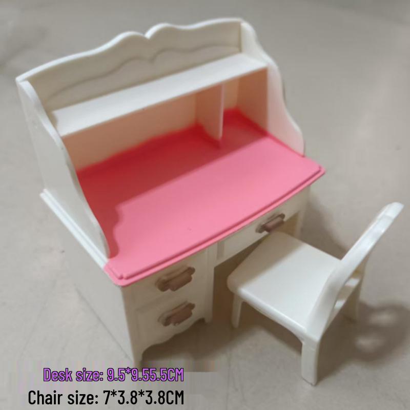 Large Playhouse Dollhouse: Double-Layer Princess Bed & Nursery Ornament for Girls' Rooms