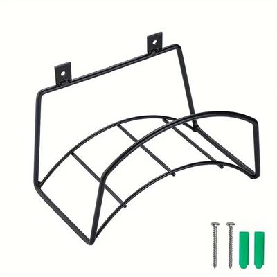Heavy Duty Metal Garden Hoses Wall Mount Outdoor Water Pipe Storage Organizers With Rusts Proof Coating For Yard And Patios
