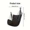 Hammock Chair Swing Rocking Chair with Storage Bag Dormitory Chair Portable Indoor Outdoor Garden Camping Anti Rollover Hammock