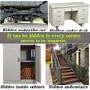 NEW Portable Magnetic Key Hidden Safe Box Key Spare Lock Holder Magnet Outdoor Stash For Home Office Car Truck Secret Box