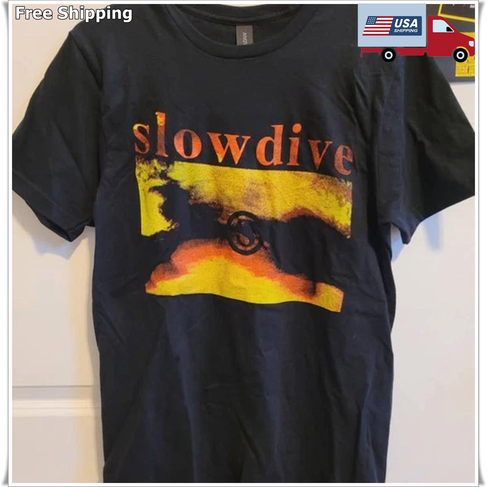 Футболка Slowdive, Музыка рок панк, Унисекс футболка XXL