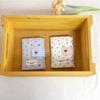 Fashion Sweet Bow Wallet Three Fold Lightweight Cute Card Holder Flower Design Large Capacity Short Hasp Coin Purse Girl
