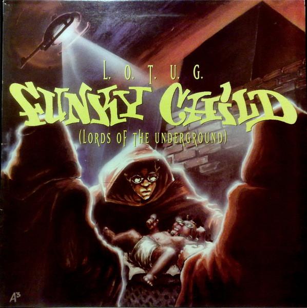 12inch Record LORDS OF THE UNDERGROUND Funky Child 066330 Non Japan Rap HipHopRB Used