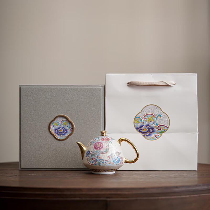 Chaxun Handmade Silver Filigree Teapot